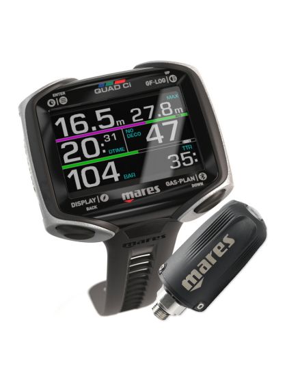 Computer sub Mares Quad CI con sonda aria Led 2.0