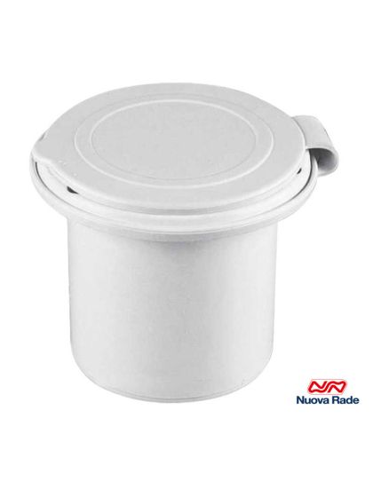 Contenitore tondo per doccia barca con tappo