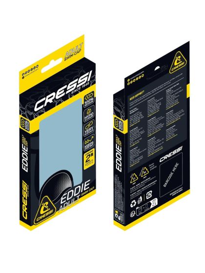 Cuffia per Nuoto Cressi Sub EDDIE colore BLU