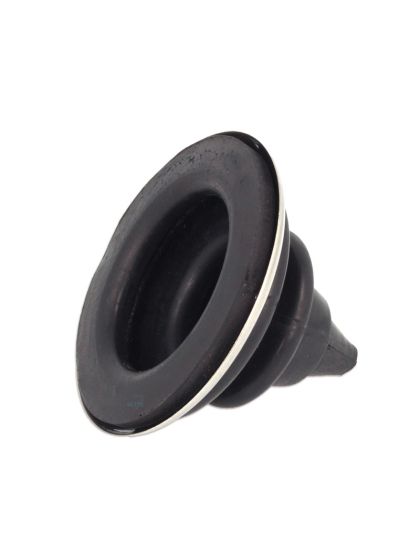 Cuffia passacavi con anello inox 90mm