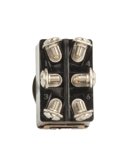 Interruttore impermeabile Deviatore Doppio (ON)-OFF-(ON) 15A con ritorno