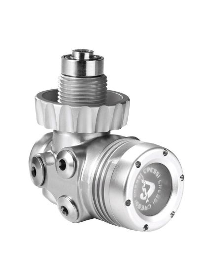 Erogatore Cressi Sub T10-SC Cromo DIN Con Octopus e DIGI