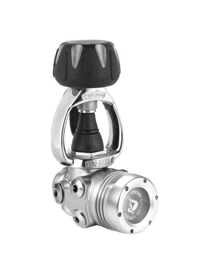 Erogatore Cressi Sub T10-SC Cromo INT Con Octopus e DIGI