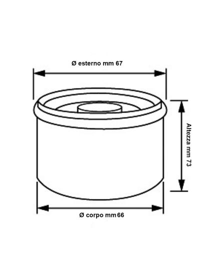 Filtro Olio per fuoribordo Yamaha e Selva 5GH-13440-30-00