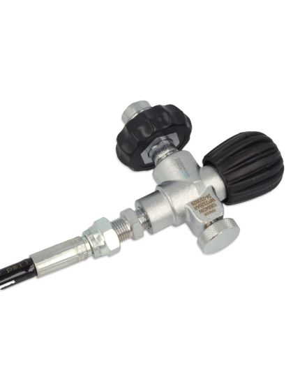 Frusta 1 metro attacco DIN per compressore ricarica bombole