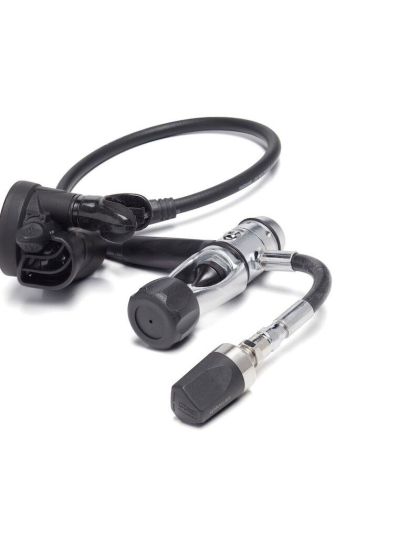 Frusta HP per Manometro Subacqueo cm 15 Con Swivel