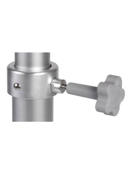 Gamba per tavolo telescopica in alluminio