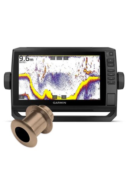 Ecoscandaglio Gps Garmin Echomap UHD 92sv 010-02341-00 trasduttore passante