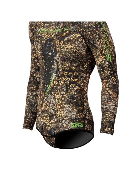 Giacca muta mimetica Salvimar Krypsis 101 neoprene 7,0 mm Open Cell
