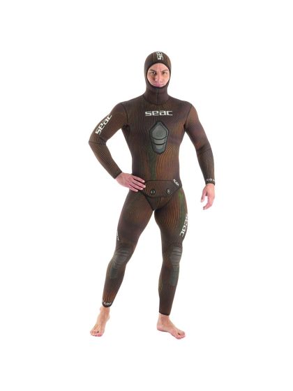 Giacca Muta Seac Sub Alga neoprene 5,0 mm mimetico Open Cell