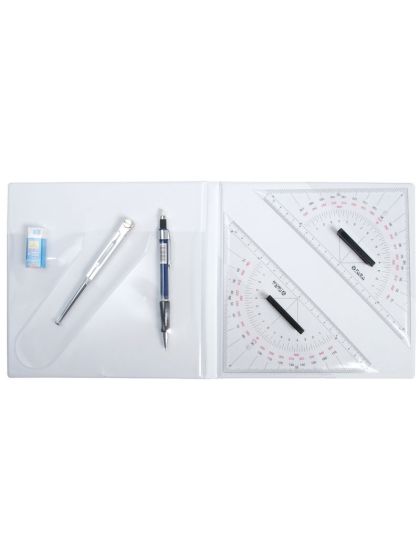 Kit Squadrette per carteggio nautico con compasso