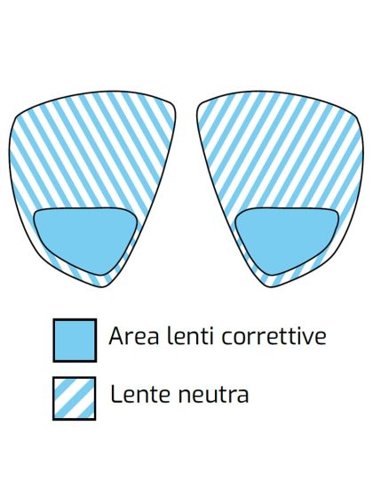 Lente Ottica positiva Cressi Sub per maschere Quantum e Big Eyes Evo