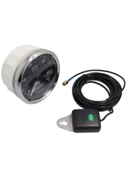 Spidometro Contamiglia con GPS e bussola NERO