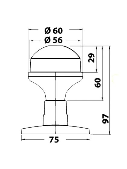 Fanale di fonda Evoled Smart 360°