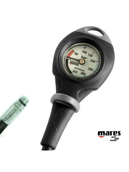 Manometro sub Mares Mission 1 con frusta 80cm