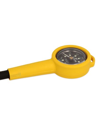 Manometro subacqueo Sunline Vale DOT Ø 50mm Giallo-Nero 400bar