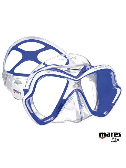 Maschera Mares X-Vision ultra Liquidskin clear lenti clear