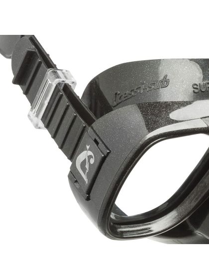 Maschera Cressi Sub Superocchio dark in silicone
