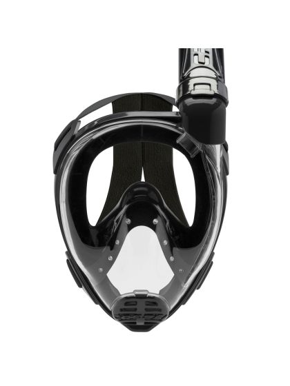 Maschera Full Face Cressi Sub Baron Black/Black M/L per Adulti
