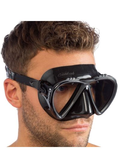 Maschera Cressi Sub Lince dark in silicone