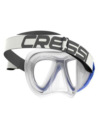 Maschera Cressi Sub Fiji CLEAR con Sistema anti appannamento