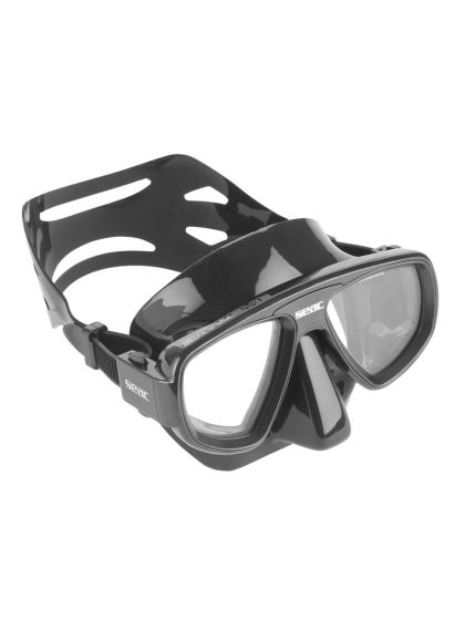 Maschera Seac Sub Extreme Nero in silicone