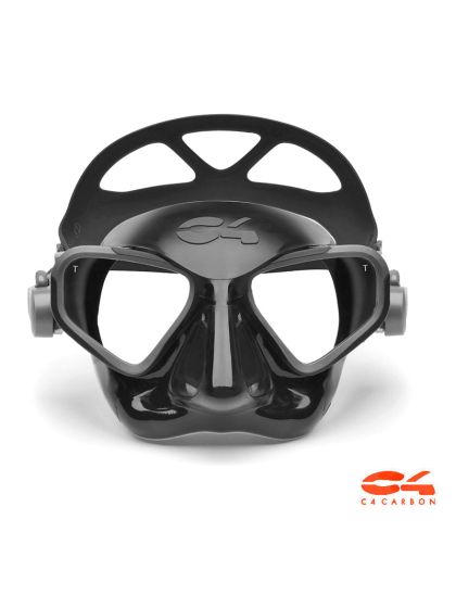 Maschera C4 Carbon Falcon Nera