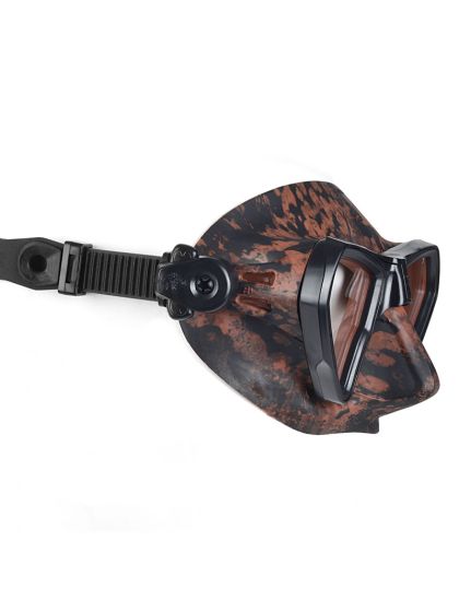 Maschera H.Dessault by C4 Element Camo Fire Red