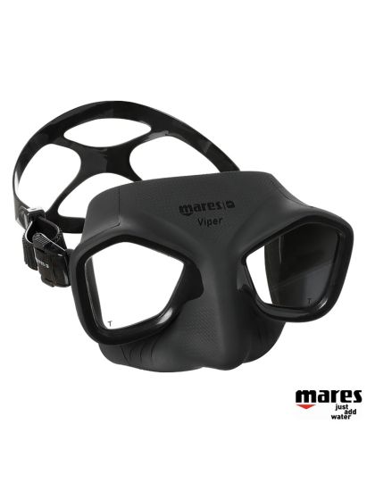 Maschera subacquea apnea Mares Viper Nera
