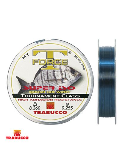Monofilo Trabucco T-Force Super Iso 500 metri da Ø 0,20 a Ø 0,50 mm