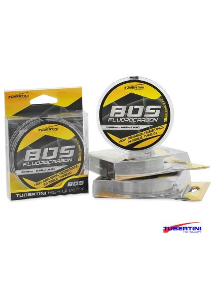 Monofilo Tubertini BOS Fluorocarbon 50 Metri da Ø 0,12 a Ø 0,30 mm