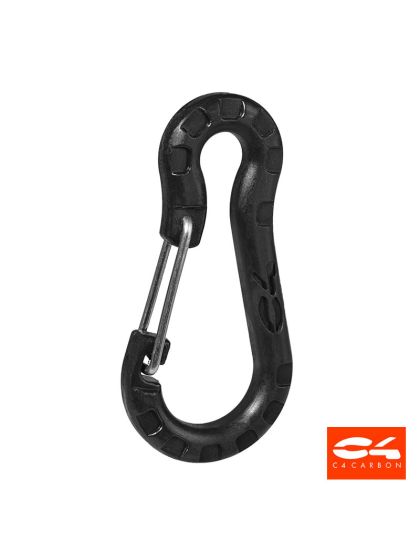 Moschettone in Nylon C4 a pera mm 80