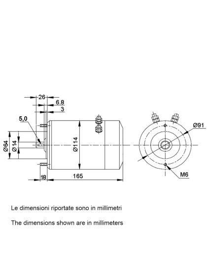 Motore Ricambio Lofrans 1000w Salpa Ancora X2 e Kobra 633512