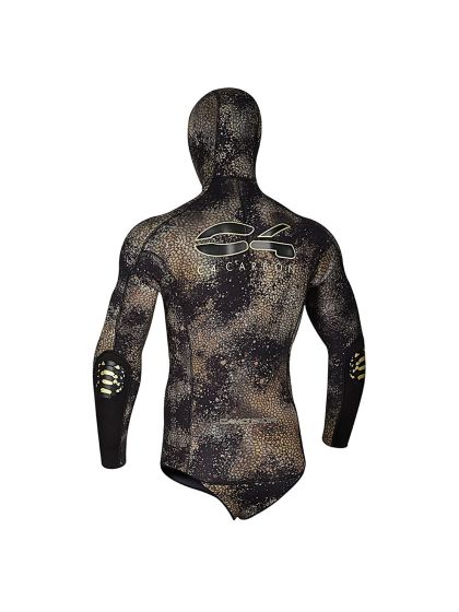 Giacca muta C4 Camo Skin Med neoprene 7 mm