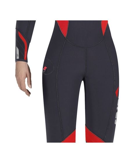 Muta Mares Pioneer Donna neoprene 5mm monopezzo con cappuccio