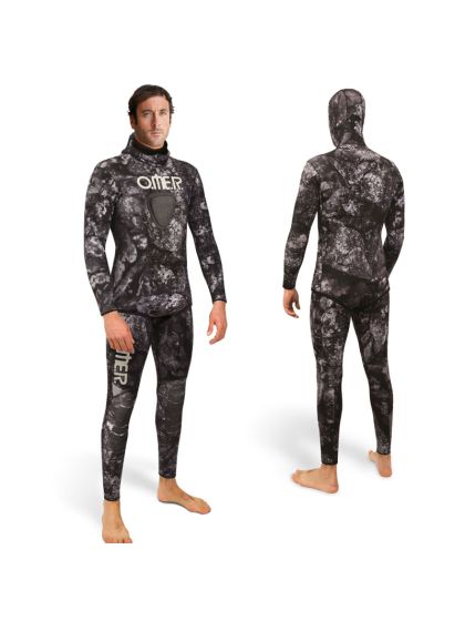 Muta mimetica Omer BlackStone neoprene 1,7 mm bifoderata