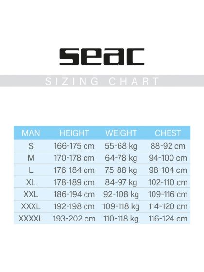 Muta Seac Sub Sea Mate neoprene 3,5mm Size Large *fine serie*