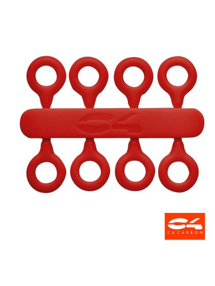 O-Ring per alette C4 Rosso 60 Shore Busta 8 pezzi
