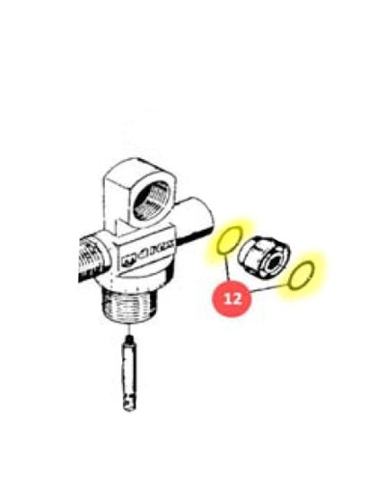 O-ring per rubinetteria bombola sub