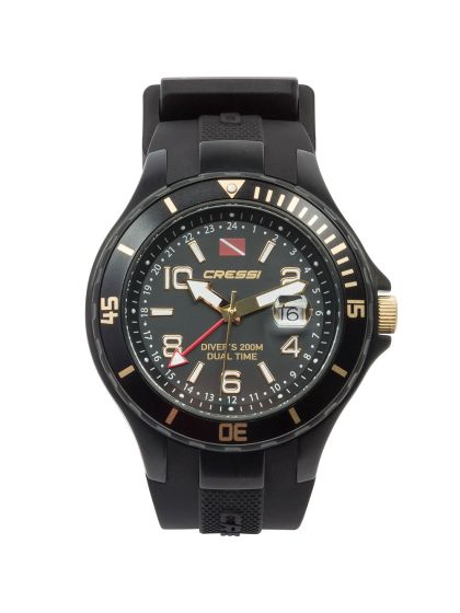 Orologio Subacqueo Cressi Sub Traveller Nero/Oro