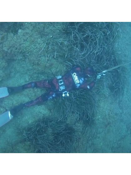 Pantalone Muta Omer RED Stone 5 mm Size 3 *Fine serie*