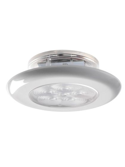 Plafoniera Luce LED Ø 77mm corpo ABS 75 Lumen IP67