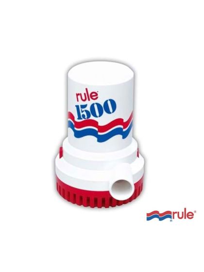 Pompa di sentina ad immersione Rule 1500 12volt litri/min 100