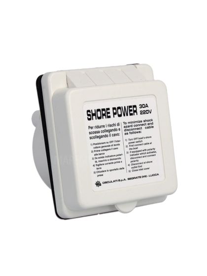 Presa Quadrata per Cavo Banchina 30 A 220 V