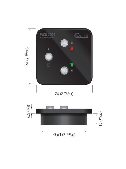 Pulsantiera Quick WCD 2022 per Salpa Ancora