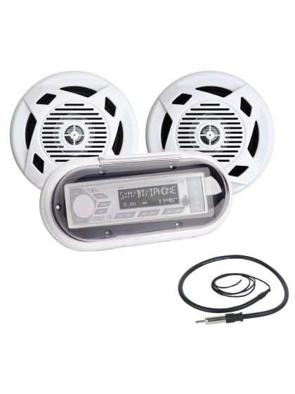 Radio nautica Marine MS-310 con casse e antenna