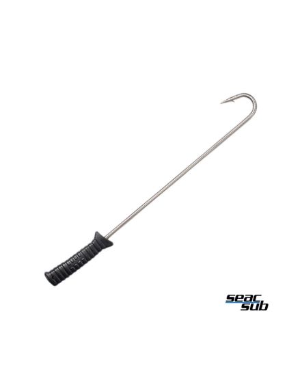 Raffio inox Seac Sub cm 47 con manico per pesca