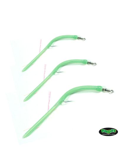 Anguill Pop Ragot GREEN Misura 1 Busta 3 pezzi 8cm
