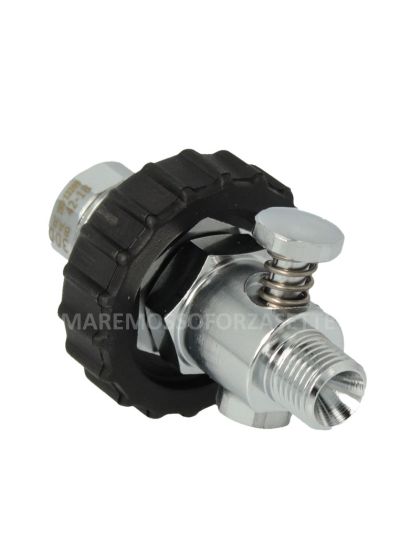 Rubinetto Din Per Frusta Compressore Ricarica Bombole Sub 1/4