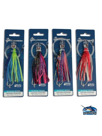 Artificiale Williamson Soft Sailfish Catcher cm 11 armato con amo